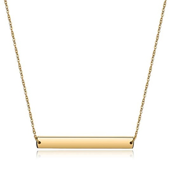 Jewelry - ❤️4 for $20 Sale❤️ Rose/Gold  & Gold bar necklace